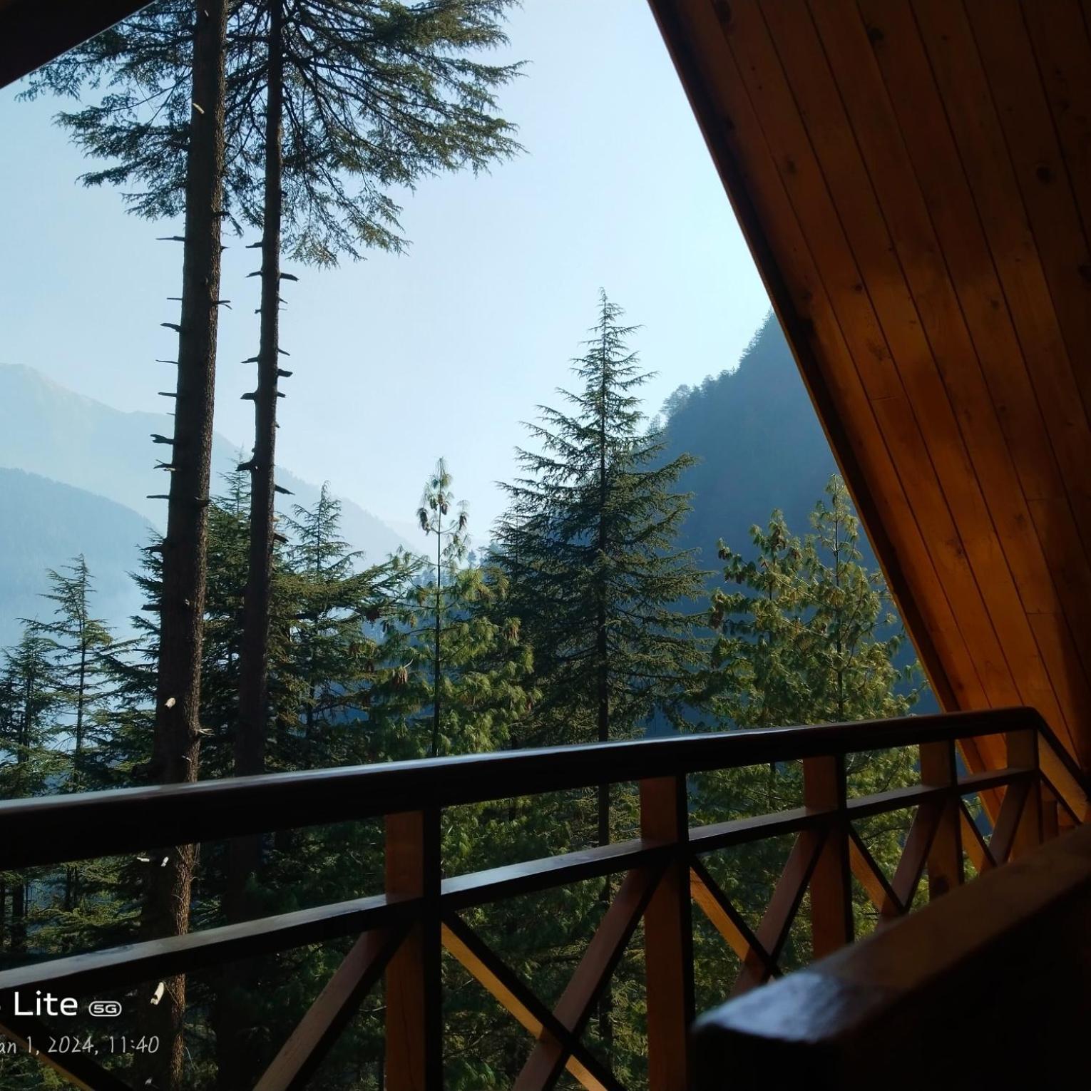 Forest View Cottage Jibhi Exteriér fotografie